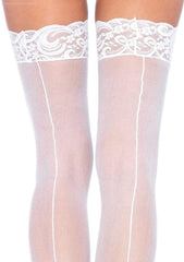 Stockings - Nuna Sheer Thigh High Stockings Stockings - Nuna Sheer Thigh High Stockings