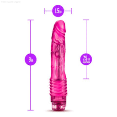 B Yours Vibe #2 Realistic 9-Inch Long Vibrating Dildo-French Quarter Lingerie B Yours Vibe #2 Realistic 9-Inch Long Vibrating Dildo-French Quarter Lingerie