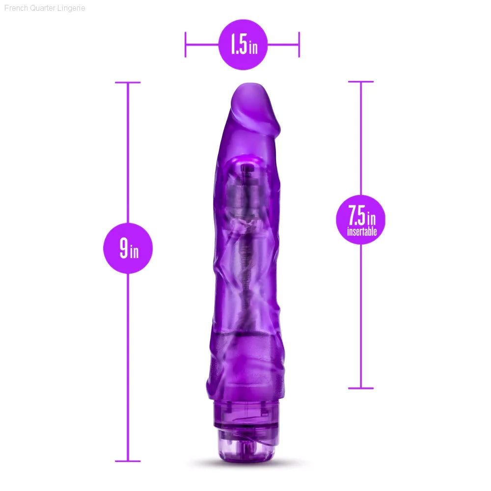 B Yours Vibe #1 Realistic 9-Inch Long Vibrating Dildo-French Quarter Lingerie B Yours Vibe #1 Realistic 9-Inch Long Vibrating Dildo-French Quarter Lingerie