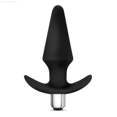 Luxe Discover 5-Inch Vibrating Anal Plug With Handle Luxe Discover 5-Inch Vibrating Anal Plug With Handle