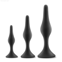Luxe Beginner Kit Anal Plug With Suction Cup Base Luxe Beginner Kit Anal Plug With Suction Cup Base