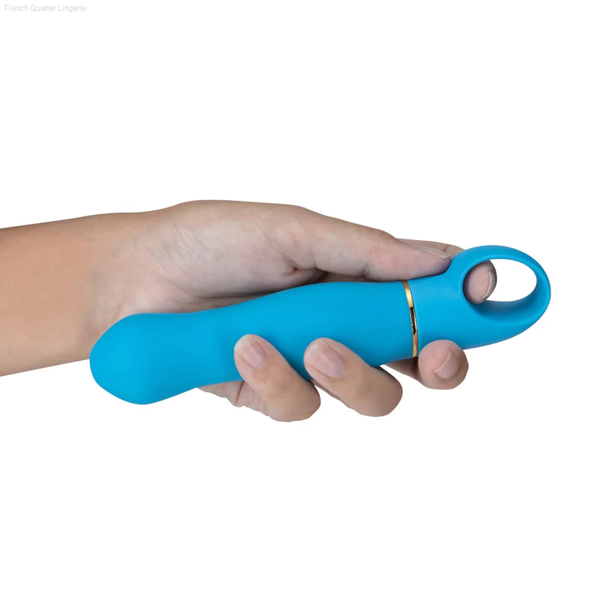 Aria Exciting AF G-Spot 6.25-Inch Loop Handle Vibrator-French Quarter Lingerie Aria Exciting AF G-Spot 6.25-Inch Loop Handle Vibrator-French Quarter Lingerie