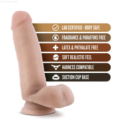 Loverboy The Surfer Dude Realistic 7-Inch Long Dildo With Balls & Suction Cup Base Loverboy The Surfer Dude Realistic 7-Inch Long Dildo With Balls & Suction Cup Base