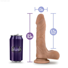 Au Naturel Mister Perfect Realistic 8.5-Inch Long Dildo With Balls & Suction Cup Base-French Quarter Lingerie Au Naturel Mister Perfect Realistic 8.5-Inch Long Dildo With Balls & Suction Cup Base-French Quarter Lingerie