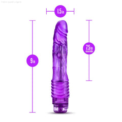 B Yours Vibe #2 Realistic 9-Inch Long Vibrating Dildo-French Quarter Lingerie B Yours Vibe #2 Realistic 9-Inch Long Vibrating Dildo-French Quarter Lingerie