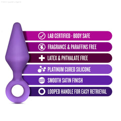 Luxe Candy Rimmer Kit Anal Plug With Handle Luxe Candy Rimmer Kit Anal Plug With Handle