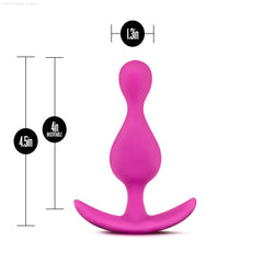 Luxe Explore 4.5-Inch Anal Plug With Handle Luxe Explore 4.5-Inch Anal Plug With Handle