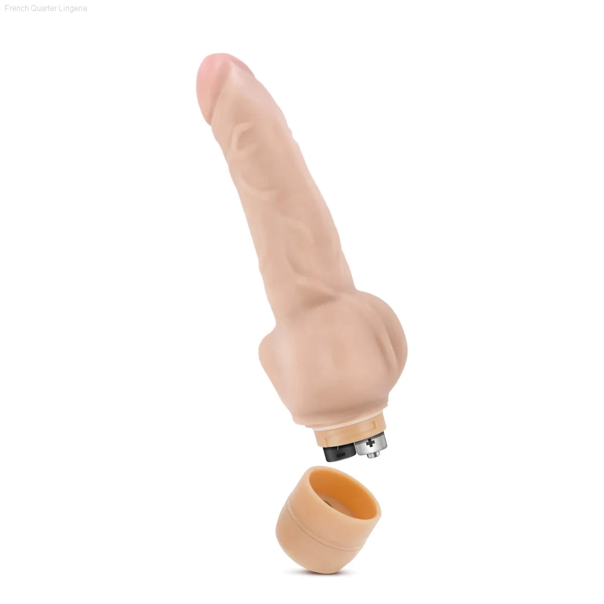 Dr. Skin Cock Vibe 12 Realistic 8-Inch Long Vibrating Dildo-French Quarter Lingerie Dr. Skin Cock Vibe 12 Realistic 8-Inch Long Vibrating Dildo-French Quarter Lingerie
