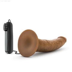 Dr. Skin Dr. Dave Realistic 7.5-Inch Long Remote Control Vibrating Dildo With Suction Cup Base-French Quarter Lingerie Dr. Skin Dr. Dave Realistic 7.5-Inch Long Remote Control Vibrating Dildo With Suction Cup Base-French Quarter Lingerie