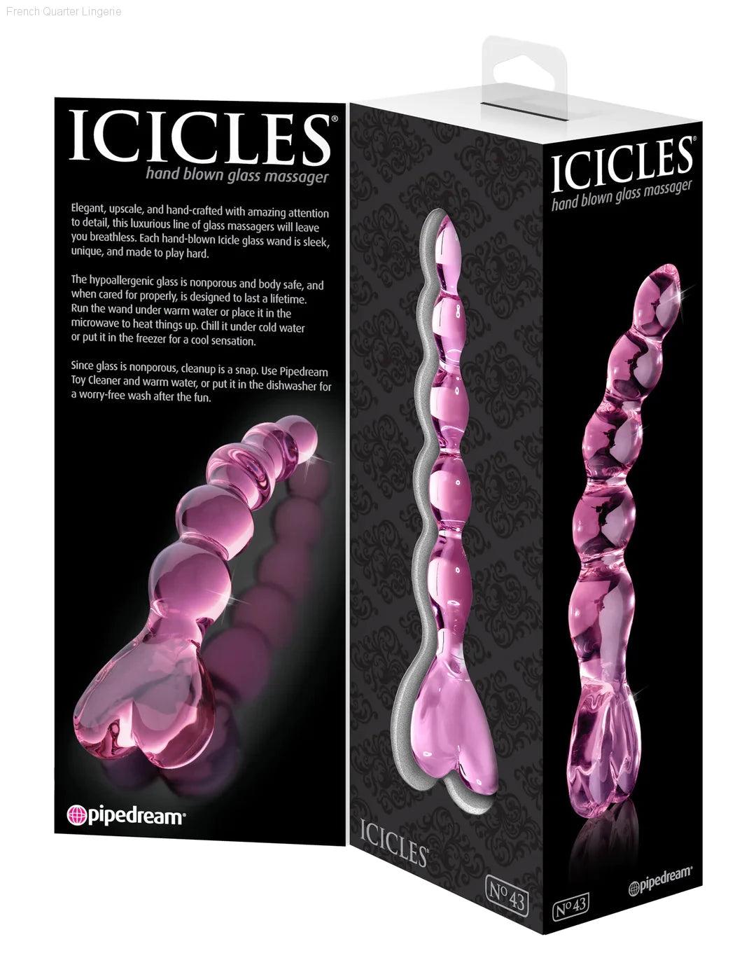 Icicles® No. 43-French Quarter Lingerie Icicles® No. 43-French Quarter Lingerie