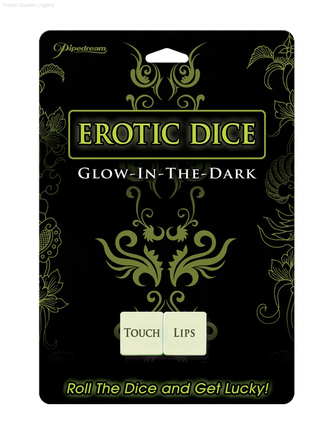 Erotic Dice Glow-In-The-Dark-French Quarter Lingerie Erotic Dice Glow-In-The-Dark-French Quarter Lingerie