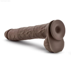 Au Naturel Daddy Realistic 14-Inch Long Dildo With Balls & Suction Cup Base-French Quarter Lingerie Au Naturel Daddy Realistic 14-Inch Long Dildo With Balls & Suction Cup Base-French Quarter Lingerie