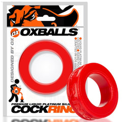PIGRING ultra-comfort rimmed cockring LIQUID PLATINUM SILICONE PIGRING ultra-comfort rimmed cockring LIQUID PLATINUM SILICONE