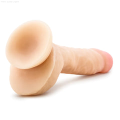 Au Naturel Realistic 9-Inch Long Dildo With Balls & Suction Cup Base-French Quarter Lingerie Au Naturel Realistic 9-Inch Long Dildo With Balls & Suction Cup Base-French Quarter Lingerie