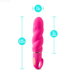 Aria Amazing AF Fuchsia 6.25-Inch Loop Handle Vibrator-French Quarter Lingerie Aria Amazing AF Fuchsia 6.25-Inch Loop Handle Vibrator-French Quarter Lingerie