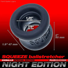 SQUEEZE hourglass curve with inner grip rings ballstretcher SQUEEZE hourglass curve with inner grip rings ballstretcher
