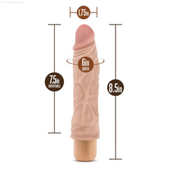 Dr. Skin Cock Vibe 10 Realistic 8.5-Inch Long Vibrating Dildo-French Quarter Lingerie Dr. Skin Cock Vibe 10 Realistic 8.5-Inch Long Vibrating Dildo-French Quarter Lingerie