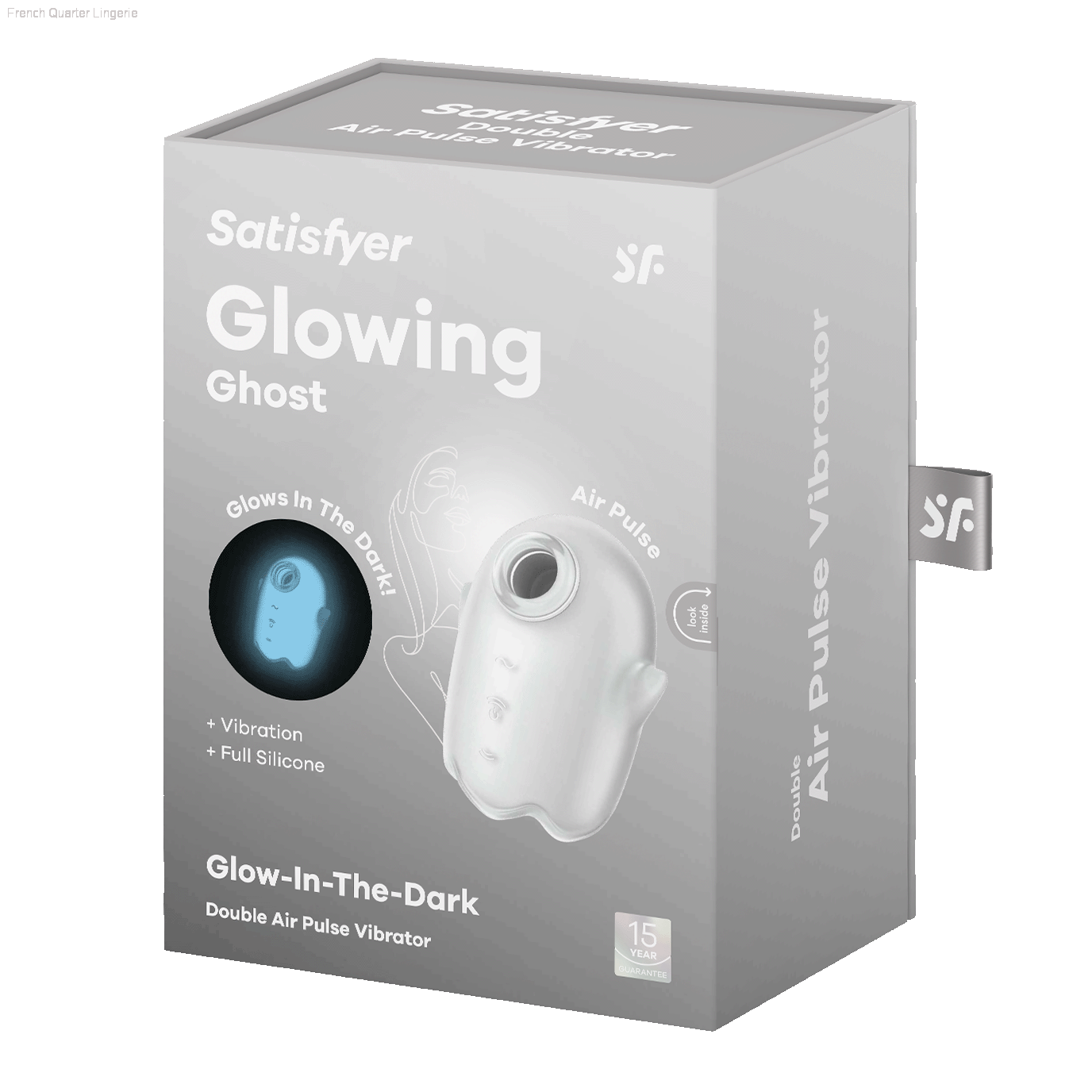 Rechargeable Vibrators - Satisfyer Glowing Ghost Rechargeable Vibrators - Satisfyer Glowing Ghost