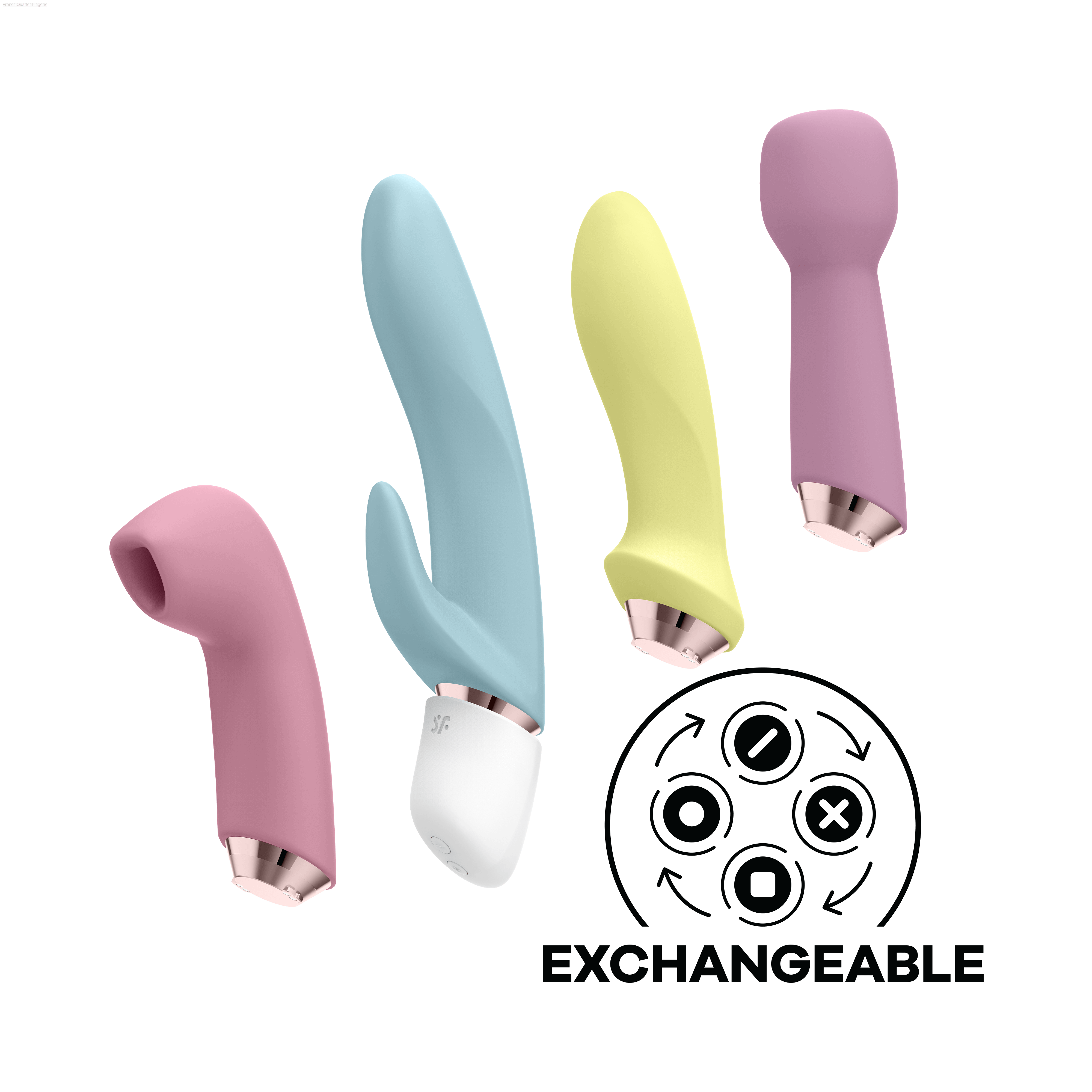 Rechargeable Vibrators - Satisfyer Marvelous Four Rechargeable Vibrators - Satisfyer Marvelous Four