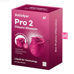 Rechargeable Vibrators - Pro 2 Classic Blossom - Air-Pulse Vibrator Rechargeable Vibrators - Pro 2 Classic Blossom - Air-Pulse Vibrator