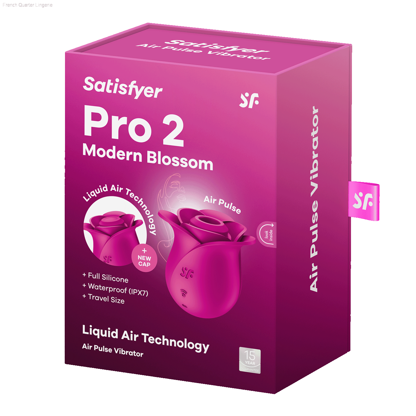 Rechargeable Vibrators - Pro 2 Modern Blossom - Air-Pulse Vibrator Rechargeable Vibrators - Pro 2 Modern Blossom - Air-Pulse Vibrator