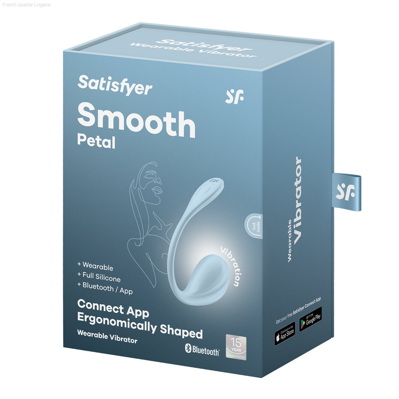 Rechargeable Vibrators - Smooth Petal Bluetooth Connect App Rechargeable Vibrators - Smooth Petal Bluetooth Connect App