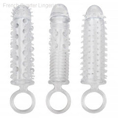 3 Piece Textured Extension Set-French Quarter Lingerie 3 Piece Textured Extension Set-French Quarter Lingerie