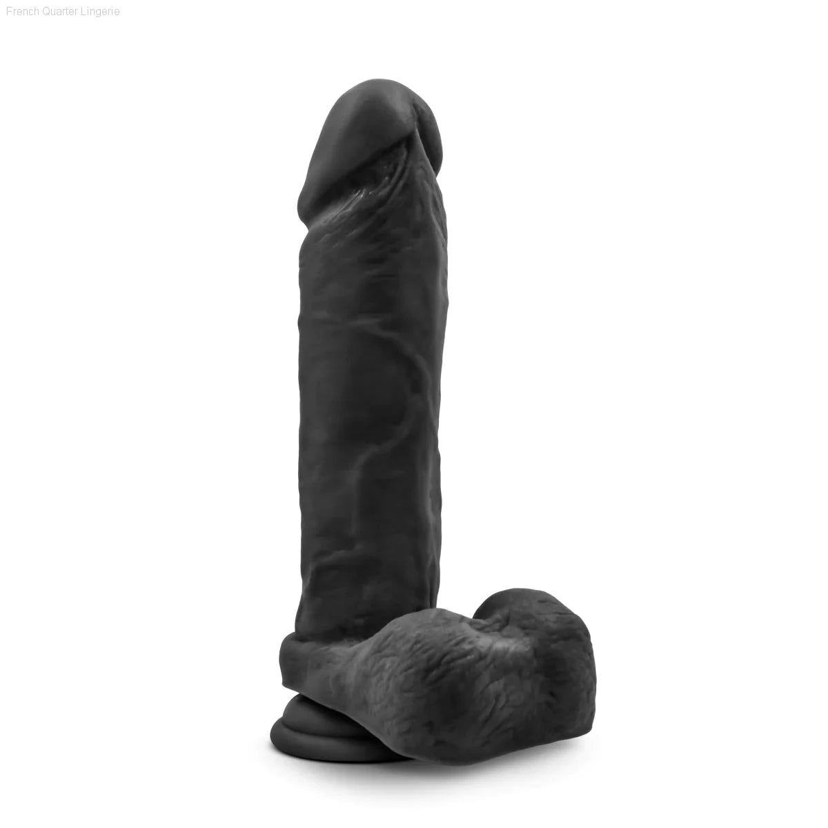 Au Naturel Bold Massive Realistic 9-Inch Long Dildo With Balls & Suction Cup Base-French Quarter Lingerie Au Naturel Bold Massive Realistic 9-Inch Long Dildo With Balls & Suction Cup Base-French Quarter Lingerie