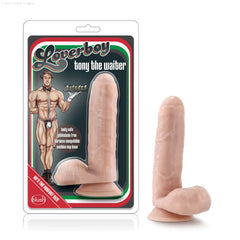 Loverboy Tony The Waiter Realistic 7-Inch Long Dildo With Balls & Suction Cup Base Loverboy Tony The Waiter Realistic 7-Inch Long Dildo With Balls & Suction Cup Base