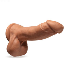 Loverboy The Secret Agent Realistic 8.25-Inch Long Dildo With Balls & Suction Cup Base Loverboy The Secret Agent Realistic 8.25-Inch Long Dildo With Balls & Suction Cup Base