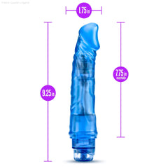 B Yours Vibe 6 Realistic 8.5-Inch Long Vibrating Dildo-French Quarter Lingerie B Yours Vibe 6 Realistic 8.5-Inch Long Vibrating Dildo-French Quarter Lingerie