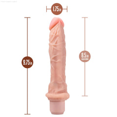 Dr. Skin Silicone Dr. Richard 9.75-Inch Long Vibrating Dildo-French Quarter Lingerie Dr. Skin Silicone Dr. Richard 9.75-Inch Long Vibrating Dildo-French Quarter Lingerie
