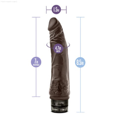 Dr. Skin Cock Vibe 7 Realistic 8.5-Inch Long Vibrating Dildo-French Quarter Lingerie Dr. Skin Cock Vibe 7 Realistic 8.5-Inch Long Vibrating Dildo-French Quarter Lingerie