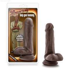 Loverboy Top Gun Tommy Realistic 6.5-Inch Long Dildo With Balls & Suction Cup Base Loverboy Top Gun Tommy Realistic 6.5-Inch Long Dildo With Balls & Suction Cup Base