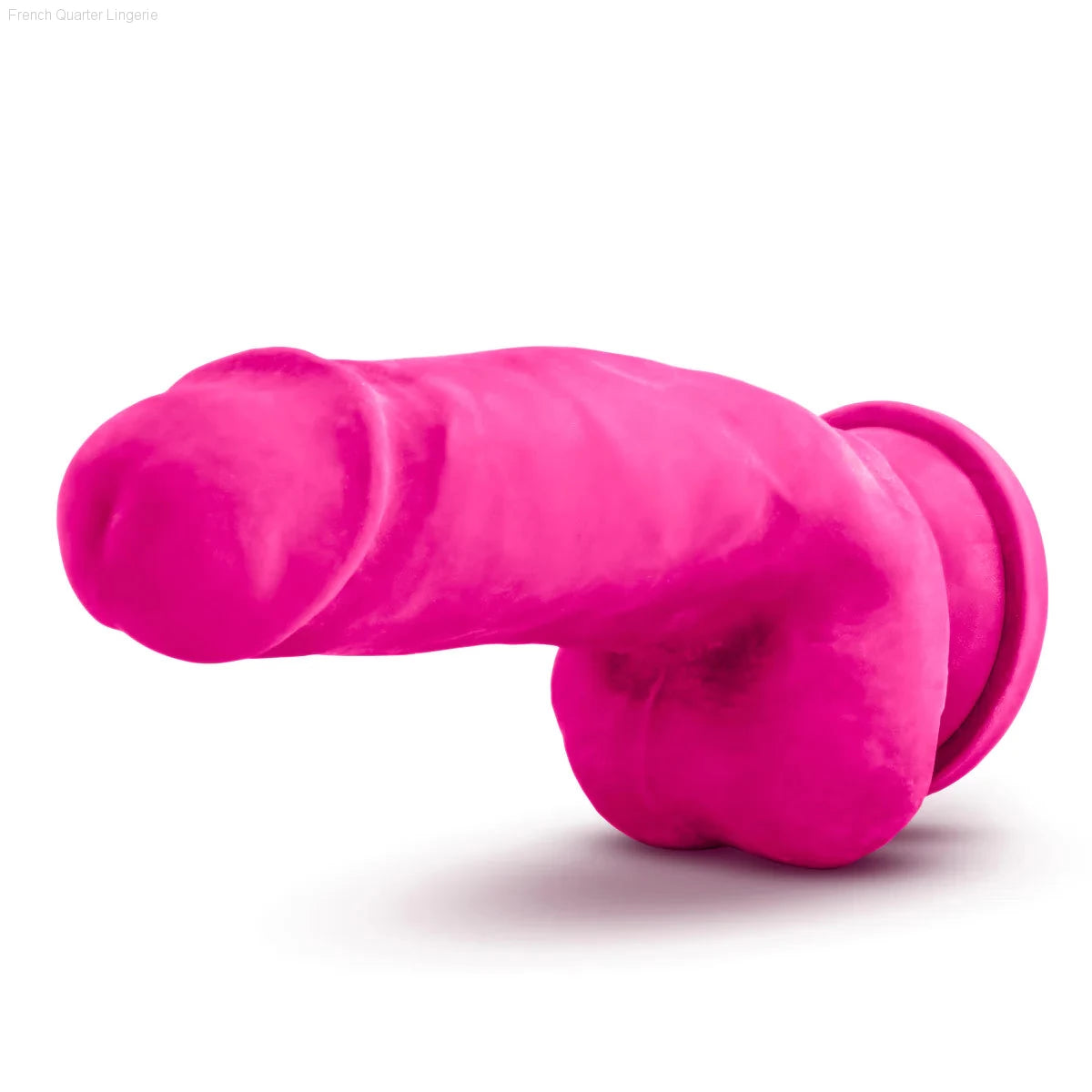 Au Naturel Bold Beefy Realistic 7-Inch Long Dildo With Balls & Suction Cup Base-French Quarter Lingerie Au Naturel Bold Beefy Realistic 7-Inch Long Dildo With Balls & Suction Cup Base-French Quarter Lingerie
