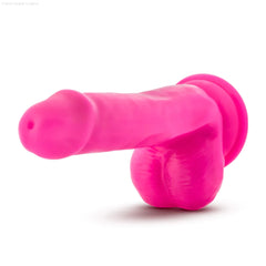 Au Naturel Bold Delight Realistic 6-Inch Long Dildo With Balls & Suction Cup Base-French Quarter Lingerie Au Naturel Bold Delight Realistic 6-Inch Long Dildo With Balls & Suction Cup Base-French Quarter Lingerie