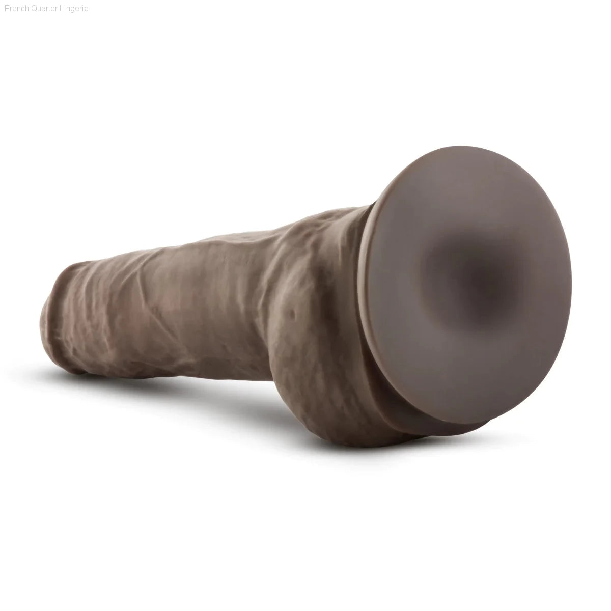 Au Naturel Big Boy Realistic 10-Inch Long Dildo With Balls & Suction Cup Base-French Quarter Lingerie Au Naturel Big Boy Realistic 10-Inch Long Dildo With Balls & Suction Cup Base-French Quarter Lingerie