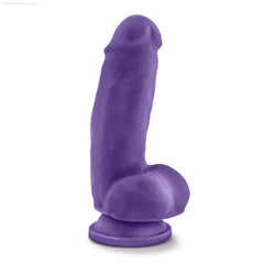Au Naturel Bold Beefy Realistic 7-Inch Long Dildo With Balls & Suction Cup Base-French Quarter Lingerie Au Naturel Bold Beefy Realistic 7-Inch Long Dildo With Balls & Suction Cup Base-French Quarter Lingerie