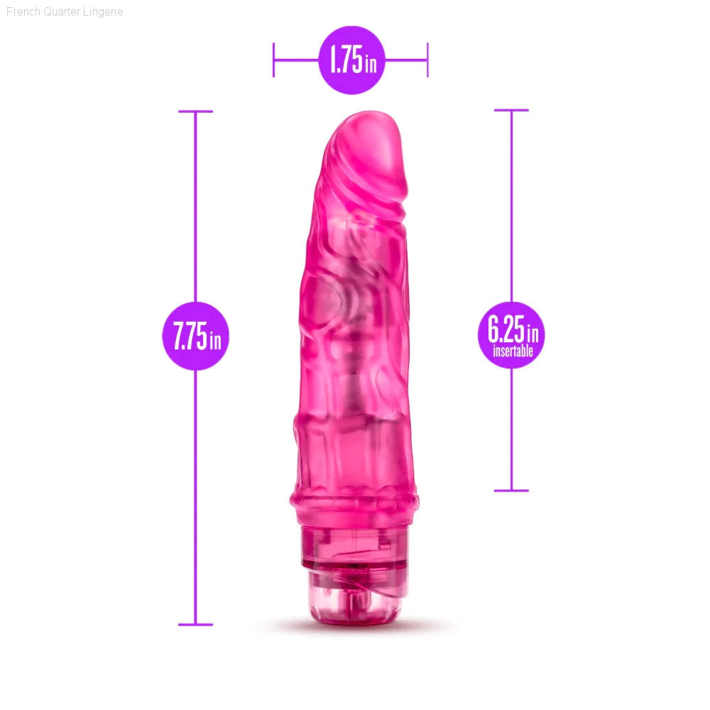 B Yours Vibe #3 Realistic 7.25-Inch Long Vibrating Dildo-French Quarter Lingerie B Yours Vibe #3 Realistic 7.25-Inch Long Vibrating Dildo-French Quarter Lingerie