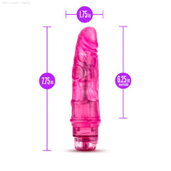 B Yours Vibe #3 Realistic 7.25-Inch Long Vibrating Dildo-French Quarter Lingerie B Yours Vibe #3 Realistic 7.25-Inch Long Vibrating Dildo-French Quarter Lingerie