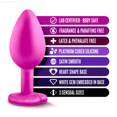 Luxe Bling’s Training Kit With Gems Anal Plug Luxe Bling’s Training Kit With Gems Anal Plug