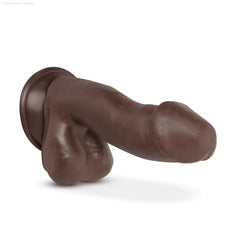 Au Naturel Realistic 6.5-Inch Long Dildo With Balls & Suction Cup Base-French Quarter Lingerie Au Naturel Realistic 6.5-Inch Long Dildo With Balls & Suction Cup Base-French Quarter Lingerie