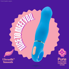 Aria Exciting AF G-Spot 6.25-Inch Loop Handle Vibrator-French Quarter Lingerie Aria Exciting AF G-Spot 6.25-Inch Loop Handle Vibrator-French Quarter Lingerie