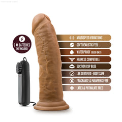 Dr. Skin Dr. Joe Realistic 8.0-Inch Long Remote Control Vibrating Dildo With Suction Cup Base-French Quarter Lingerie Dr. Skin Dr. Joe Realistic 8.0-Inch Long Remote Control Vibrating Dildo With Suction Cup Base-French Quarter Lingerie