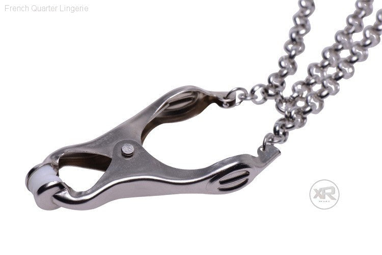 Affix Triple Chain Nipple Clamps-French Quarter Lingerie Affix Triple Chain Nipple Clamps-French Quarter Lingerie