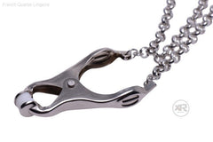 Affix Triple Chain Nipple Clamps-French Quarter Lingerie Affix Triple Chain Nipple Clamps-French Quarter Lingerie