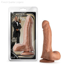 Loverboy The Secret Agent Realistic 8.25-Inch Long Dildo With Balls & Suction Cup Base Loverboy The Secret Agent Realistic 8.25-Inch Long Dildo With Balls & Suction Cup Base