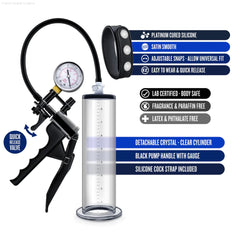 Performance VX8 Premium Pump With Silicone Cock Strap Performance VX8 Premium Pump With Silicone Cock Strap