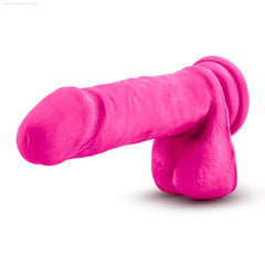 Au Naturel Bold Hero Realistic 8-Inch Long Dildo With Balls & Suction Cup Base-French Quarter Lingerie Au Naturel Bold Hero Realistic 8-Inch Long Dildo With Balls & Suction Cup Base-French Quarter Lingerie