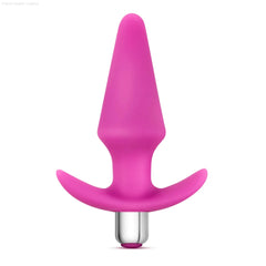 Luxe Discover 5-Inch Vibrating Anal Plug With Handle Luxe Discover 5-Inch Vibrating Anal Plug With Handle